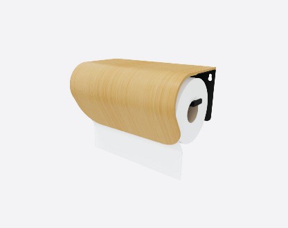 PILOT wall-mounted kitchen roll holder