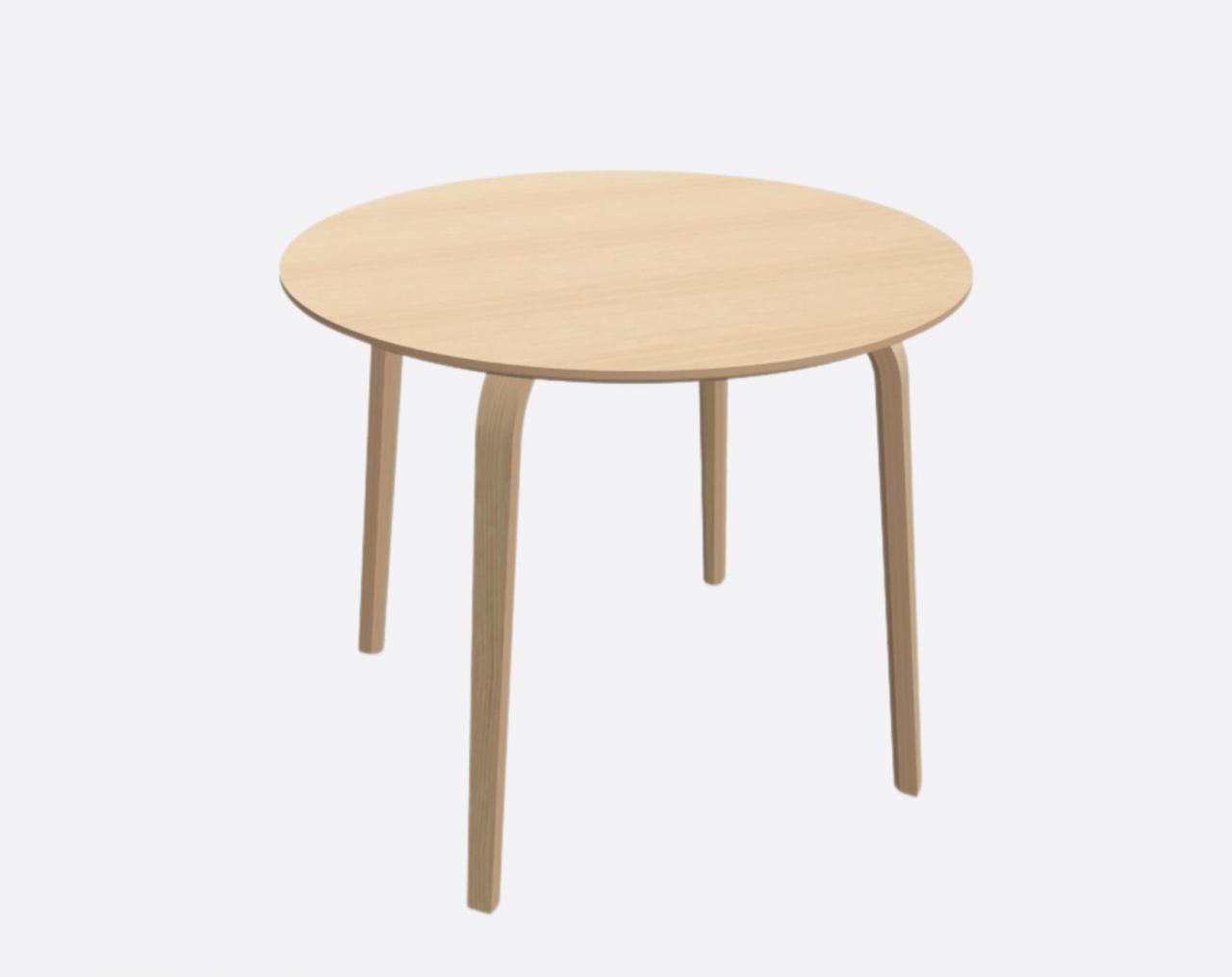 MOTHERSHIP oak Scandinavian tea table - Stylish and practical table for the dining room or coffee shop.