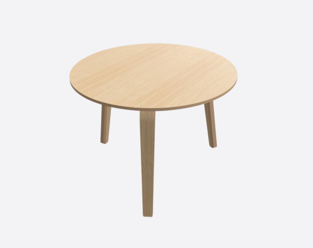 SUBMARINE Scandinavian oak coffee table - Stylish and practical table for your living room.