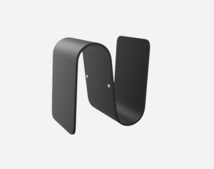 MEANDER bookend (small, black)