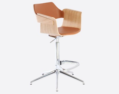 FLAGSHIP tall height-adjustable swivel chair