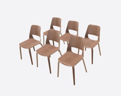 FRIGATE falábas szék - Ergonomikus és kényelmes ülőhely megoldás otthonra vagy irodába.