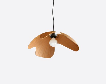 FLESUS pendant design lamp walnut