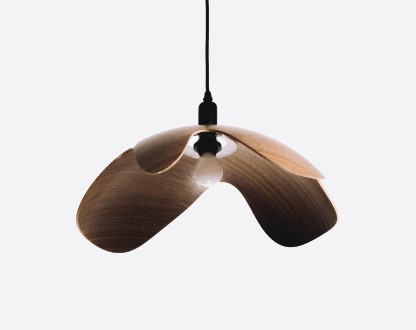 FLESUS lamp (walnut-oak)