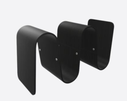 MEANDER bookend (long, black)